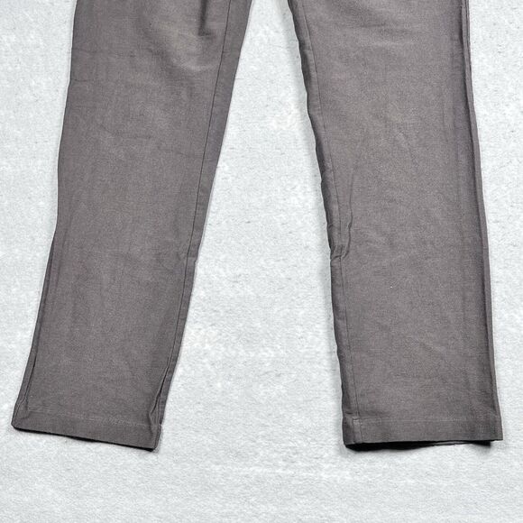 Eileen Fisher Pants Womens X-Small Gray Washable Stretch Ankle Crepe Straight - Picture 3 of 11